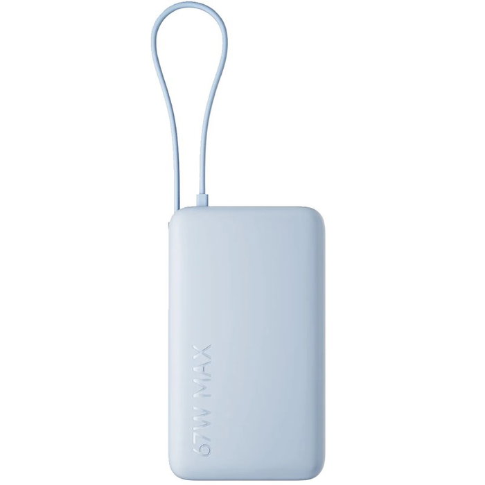 Xiaomi Power Bank 10000 con cable integrado 67W Azul Hielo